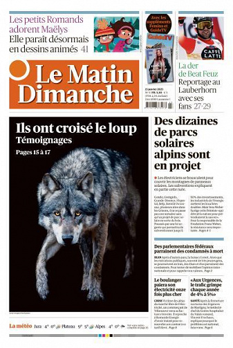 Le Matin Dimanche - 15 Janvier 2023