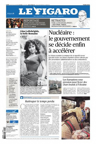 Le Figaro du Mardi 17 Janvier 2023