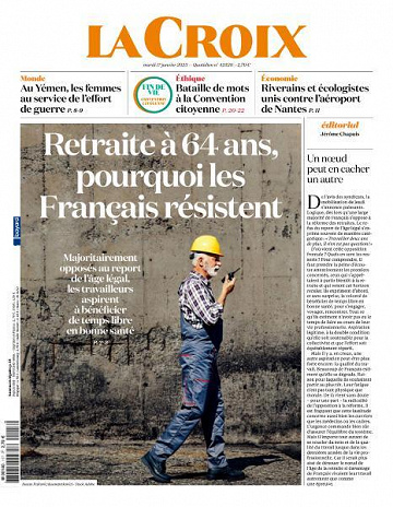 La Croix - 17 Janvier 2023