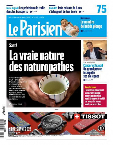 Le Parisien - 18 Janvier 2023