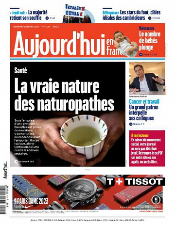 Aujourd’hui en France - 18 Janvier 2023