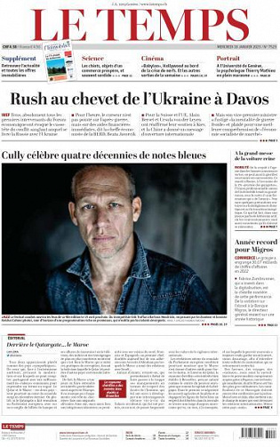 Le Temps - 18 Janvier 2023