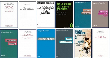 Pack 12 tomes de Jacques Rancière