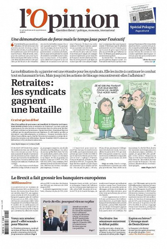 L’Opinion - 20-21 Janvier 2023