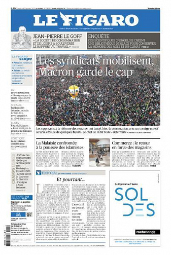 Le Figaro du Vendredi 20 Janvier 2023