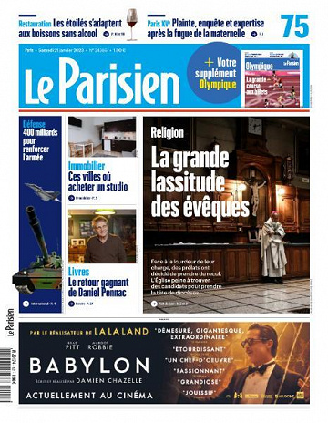 Le Parisien - 21 Janvier 2023