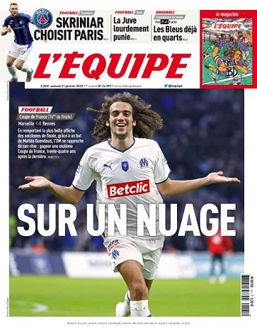L’equipe du Samedi 21 Janvier 2023