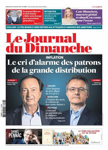 Le Journal du Dimanche - 22 Janvier 2023