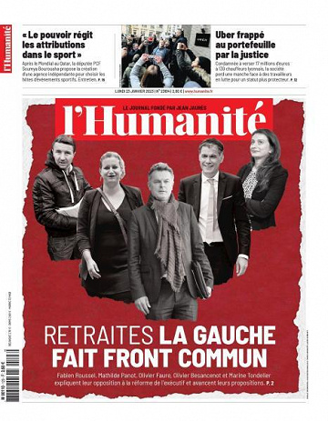 L’Humanite - 23 Janvier 2023