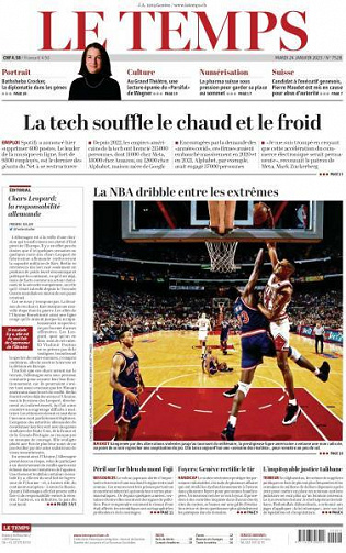 Le Temps - 24 Janvier 2023