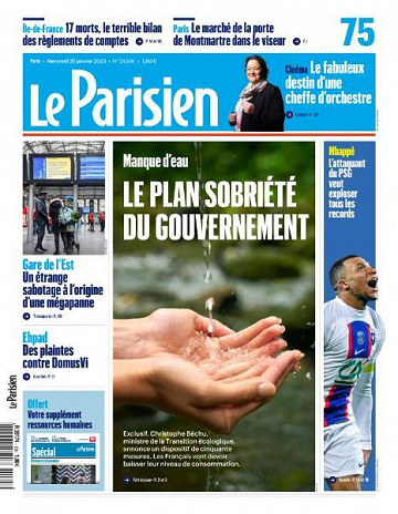 Le Parisien - 25 Janvier 2023