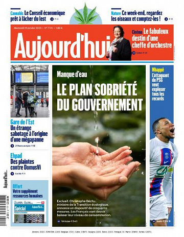 Aujourd’hui en France - 25 Janvier 2023