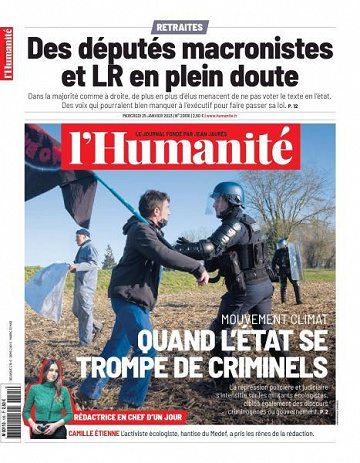 L’Humanite - 25 Janvier 2023