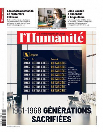 L’Humanite - 26 Janvier 2023