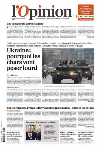 L’Opinion - 26 Janvier 2023