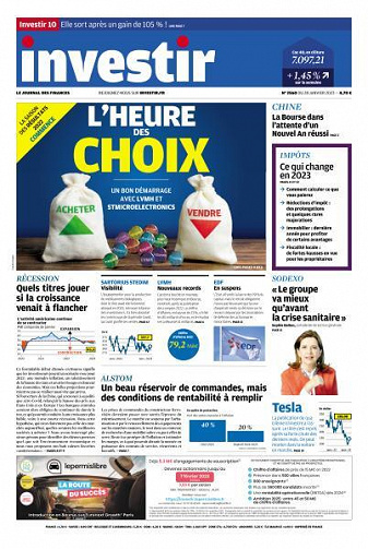 Investir - 28 Janvier 2023