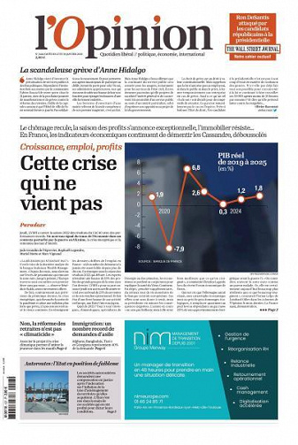 L’Opinion - 27-28 Janvier 2023