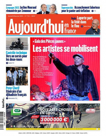 Aujourd’hui en France - 28 Janvier 2023