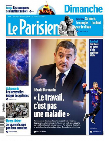Le Parisien - 29 Janvier 2023