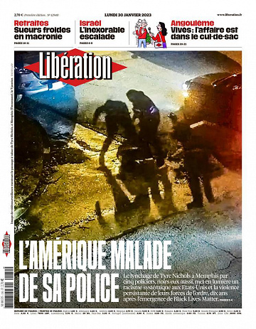 Libération du Lundi 30 Janvier 2023