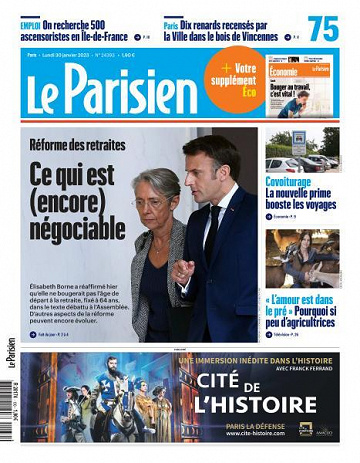 Le Parisien - 30 Janvier 2023
