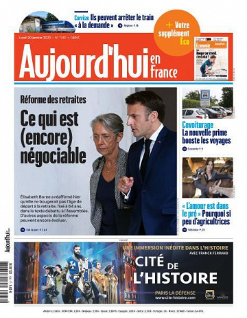 Aujourd’hui en France - 30 Janvier 2023