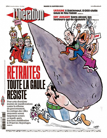 Libération du Mardi 31 Janvier 2023