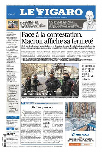 Le Figaro du Mardi 31 Janvier 2023