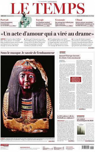 Le Temps - 2 Février 2023