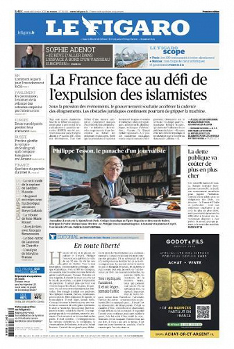 Le Figaro du Vendredi 3 Février 2023