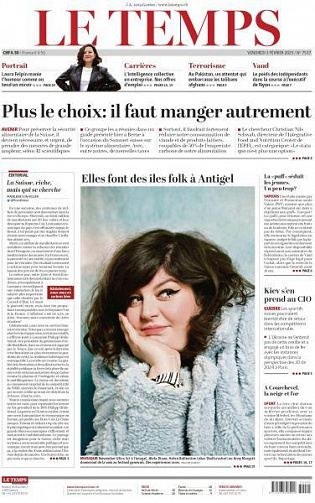 Le Temps - 3 Février 2023