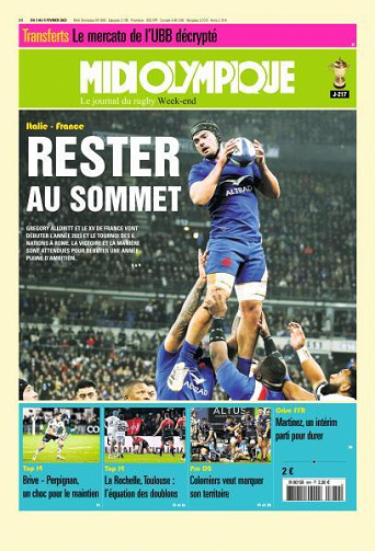 Midi Olympique Vert - 3 Février 2023