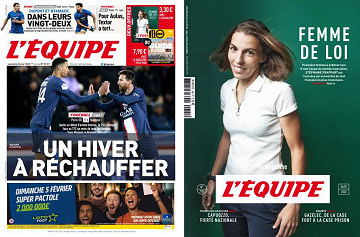 Pack L’Equipe + L’Equipe Magazine - Samedi 4 Février 2023