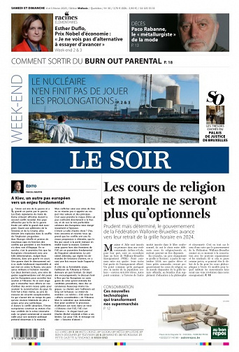 Le Soir Wallonie Du Samedi 04 et Dimanche 05 Fevrier 2023