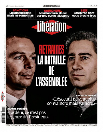 Libération du Lundi 6 Février 2023