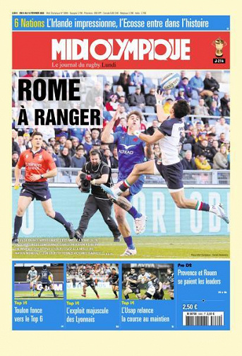 Midi Olympique Rouge - 6 Février 2023