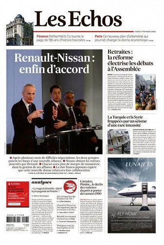Les Echos du Mardi 7 Février 2023
