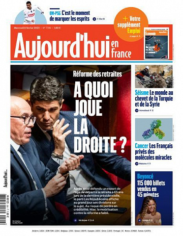 Aujourd’hui en France - 8 Février 2023