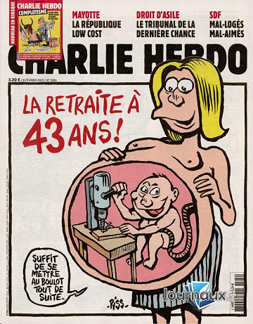 Charlie Hebdo N° 1594 du 8 février 2023