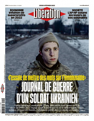 Libération du Jeudi 9 Février 2023
