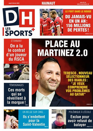 DH Les Sports Hainaut Du Jeudi 09 Fevrier 2023