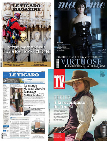 Pack Le Figaro et ses 3 suppléments - Vendredi 10 Février 2023