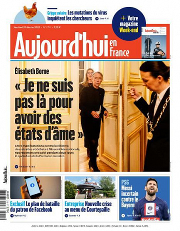 Aujourd’hui en France - 10 Février 2023