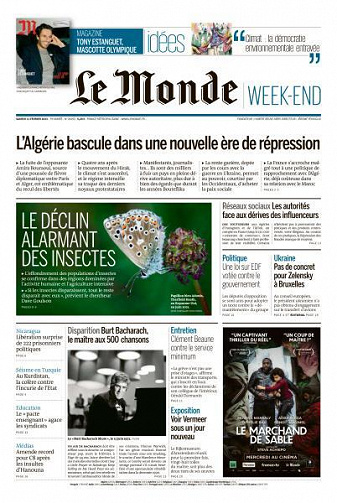 Le Monde du Samedi 11 Février 2023