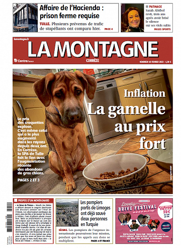 La Montagne du Vendredi 10 Février 2023