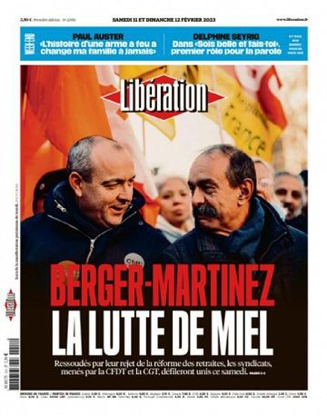 Libération du Samedi 11 et Dimanche 12 Février 2023