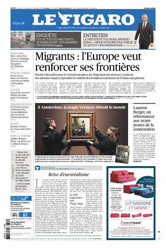 Le Figaro du Samedi 11 et Dimanche 12 Février 2023
