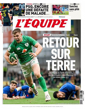 L’equipe du Dimanche 12 Février 2023