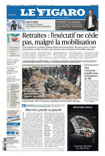 Le Figaro du Lundi 13 Février 2023