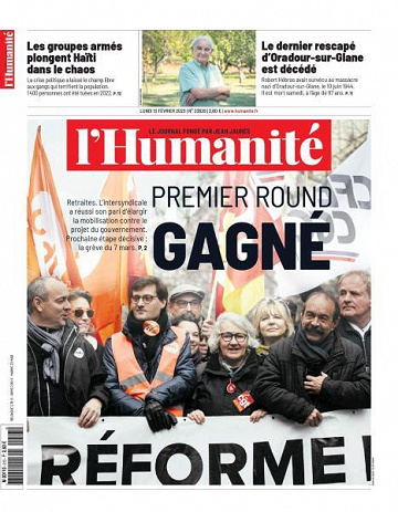 L’Humanite - 13 Février 2023